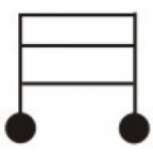 Base on castors