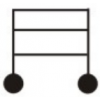 Base on castors