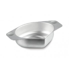 AEJ-A05 Precious stones plate, aluminium with practical spout W×D×H 123×72×15 mm