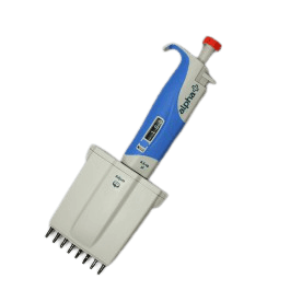 Mechanical Variable Volume 8-channel alpha+ Pipette 0.5-10 ul