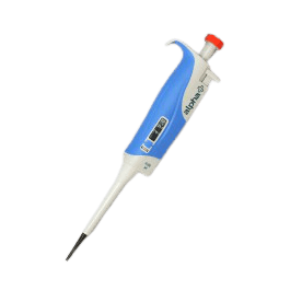 Mechanical Variable Volume Single Channel alpha+ Pipette 2-20 ul