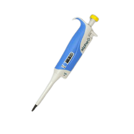 Mechanical Variable Volume Single Channel alpha+ Pipette 5-50 ul