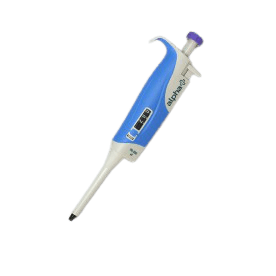 Mechanical Variable Volume Single Channel alpha+ Pipette 20-200 ul