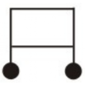 CL/SL/SR 115/S table with wheels