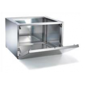B9040L st. steel plinth for 90cm machines with lock 