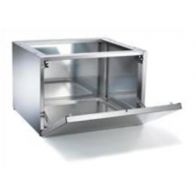 B6040L st. steel plinth for 60cm machines with lock 