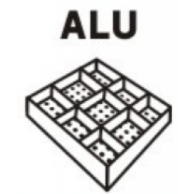 ST/CHL 1/SWP ALU aluminum drawer
