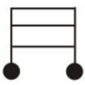 ST/CHL 1/ST base on castors