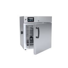 CHL 1 laboratory refrigerator stainless steel opened door