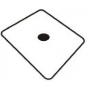 ZL 125/PO full shelf with hole