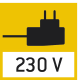 Adapteris: 230V/50Hz standartinėje versijoje vokiškas. Pagal pageidavimą Didžiosios Britanijos ar JAV versija.