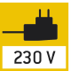 Adapteris: 230V/50Hz standartinėje vokiškoje versijoje. Pagal užsakymą gaminama Didžiosios Britanijos ar JAV versija.