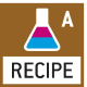 Recipe level A: Seperate memory for the weight of the tare container and the recipe ingredients (net total).